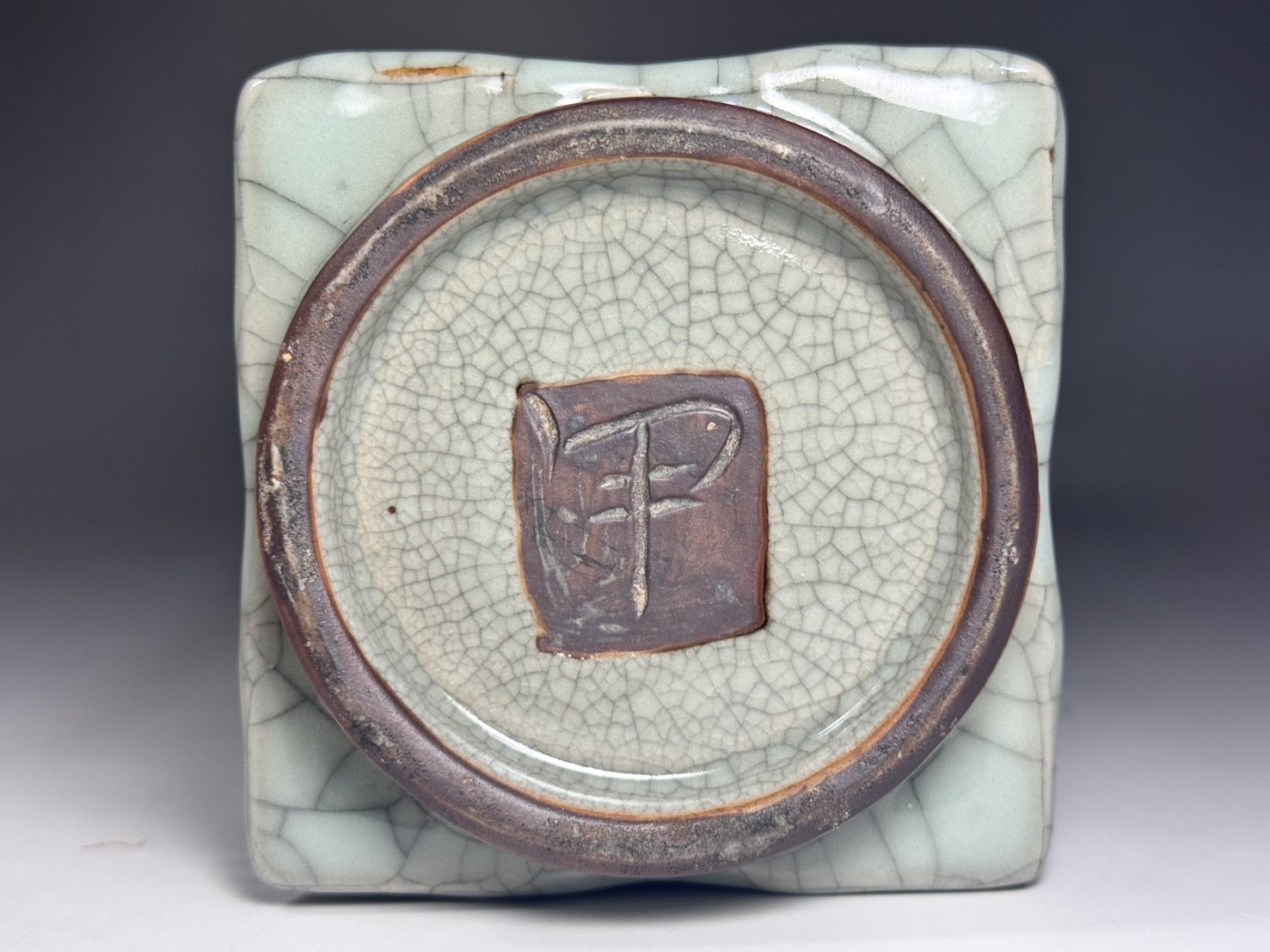 中国 倣哥窯 青磁 算木形 「甲」 花瓶、琴（十三絃、十七絃） | 新栄堂