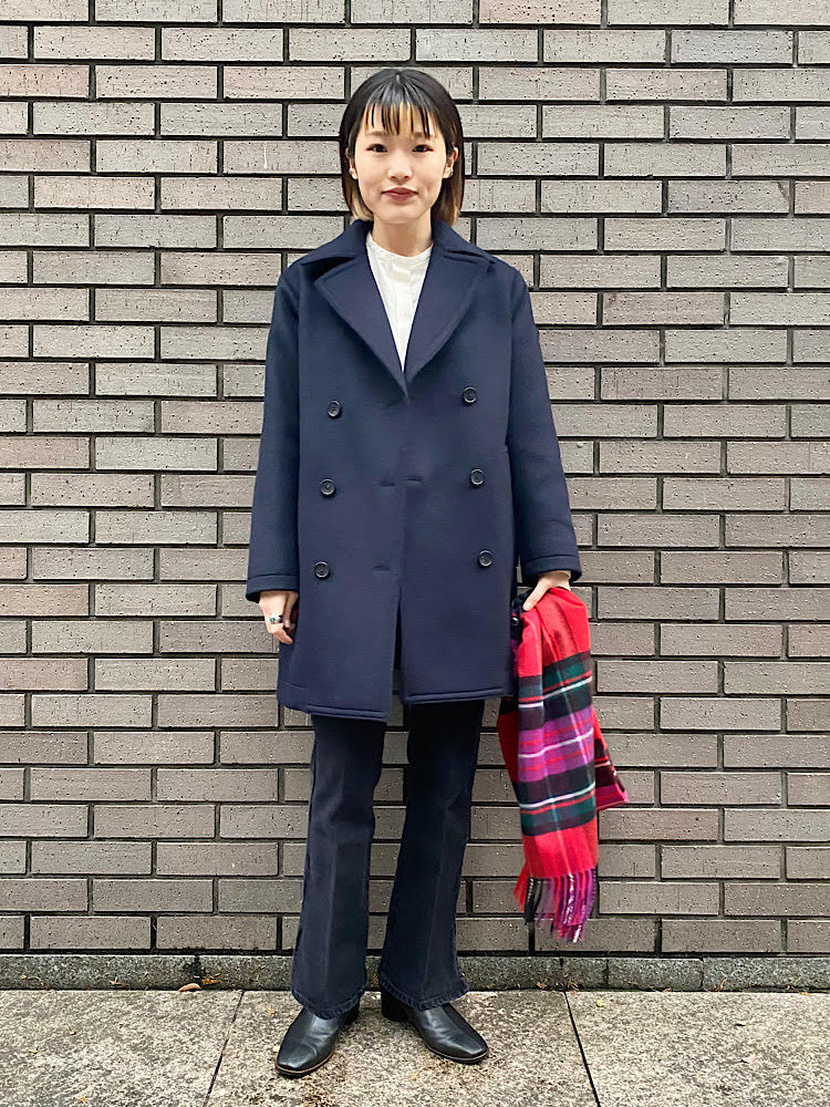 SHIPS for women SHIPS Primary Navy Label (52845) スタイリング詳細