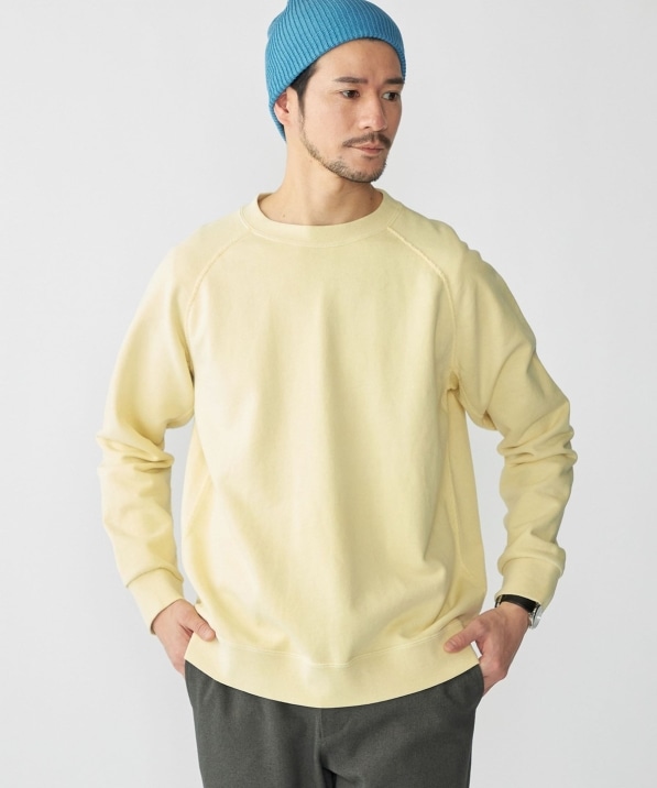 SHIPS: ハイツイスト フェード クルーネック ロングスリーブ