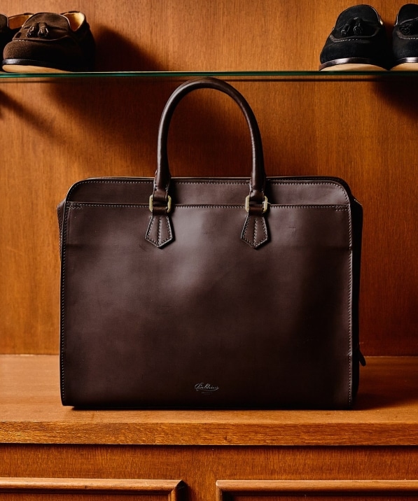 Boldrini Selleria: レザー ブリーフ バッグ｜ SHIPS 公式サイト