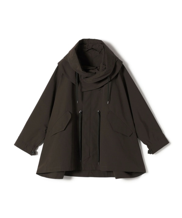 17056✨美品✨ヴァシュモン 撥水加工 ドローストリング モッズコート