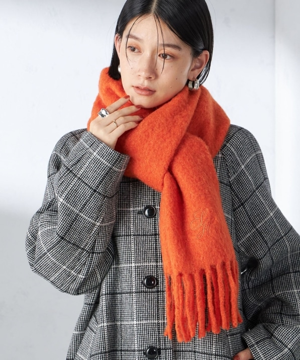 刺繍 モへヤ ミックス マフラー｜ SHIPS 公式サイト