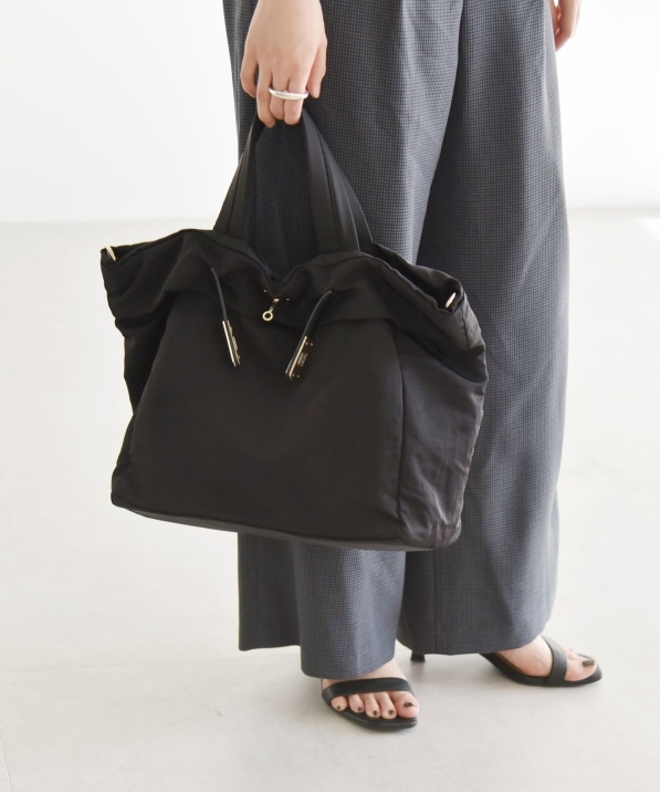 quaranciel: ベルトデザイン 2way トートバッグ（A4対応）｜ SHIPS