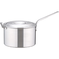 アカオアルミ DONシリーズ アルミ 片手深型鍋 内径15cm - 調理器具の