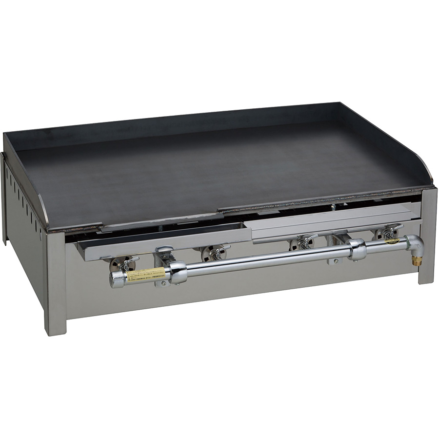 伊藤産業 鉄板焼器 台置き式 LPガス GR-74 700×520mm - 調理器具のSHOKUBI