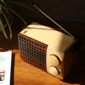 magno（マグノ）・木のラジオ【書斎家具通販】