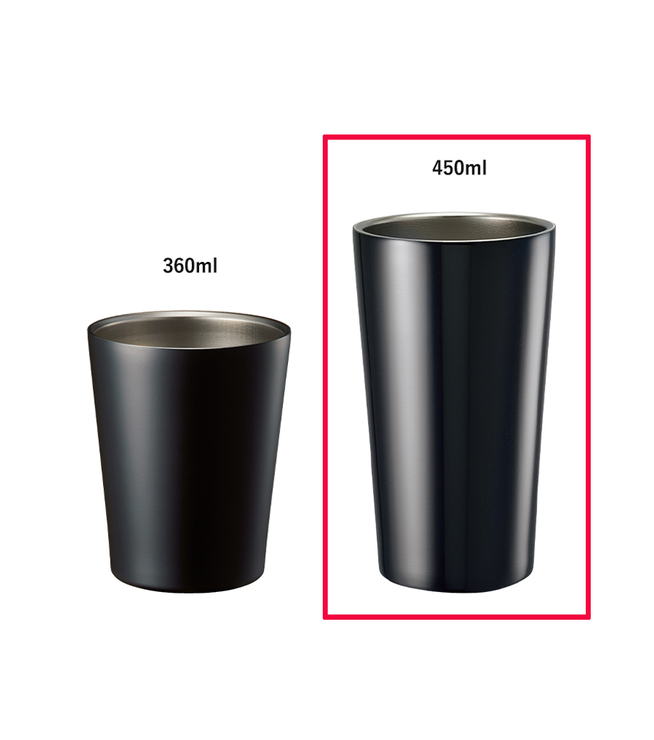 ステンレスサーモタンブラー450ml｜最安値￥1,001|ほしい！ノベルティ