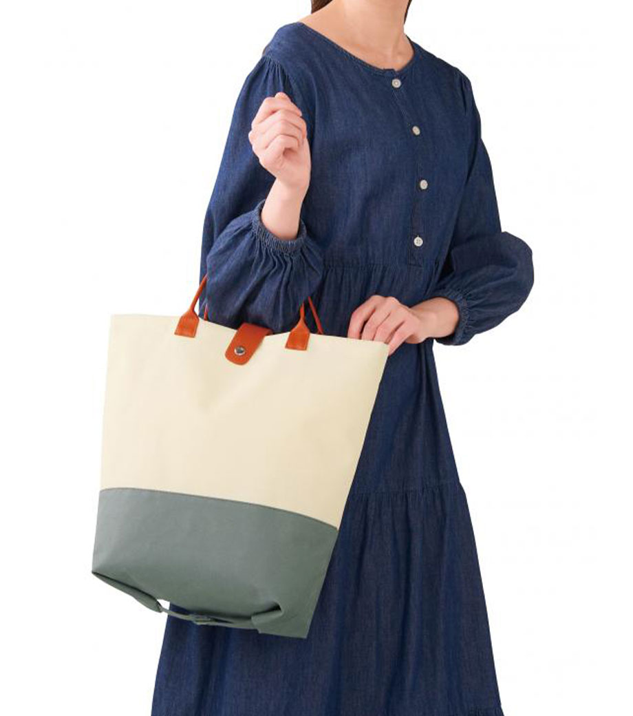 2WAYバイカラーバッグ｜最安値￥329|ほしい！ノベルティ