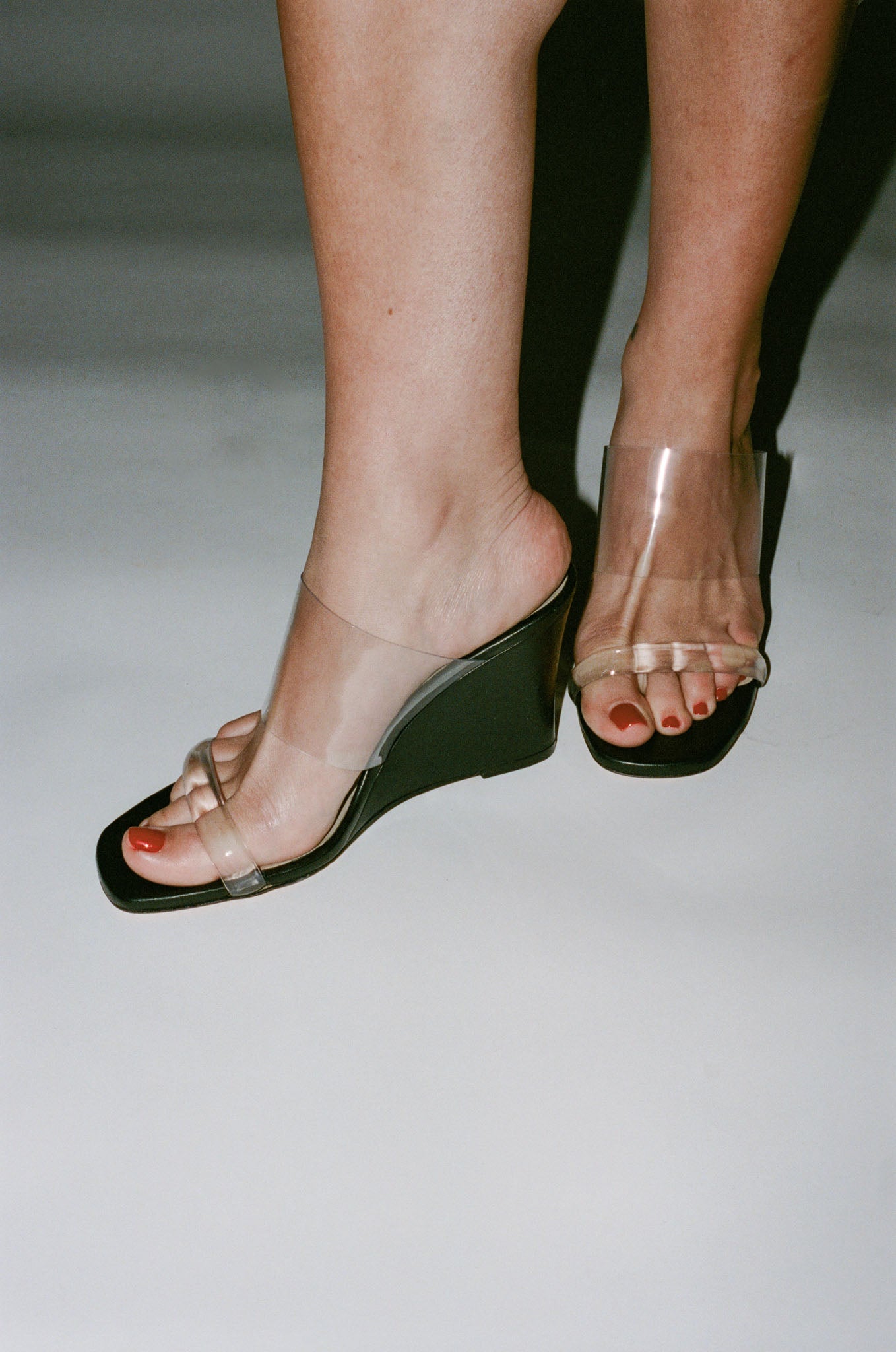 Maryam Nassir Zadeh Olympia Wedge in Black | NONNA