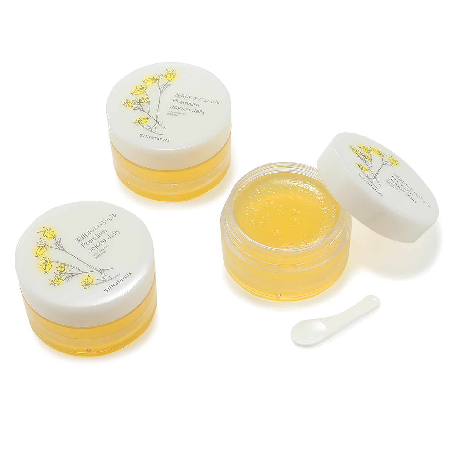 サンナチュラルズ 肌荒れを防ぐ 薬用ピュアジェイジェル 3個セット