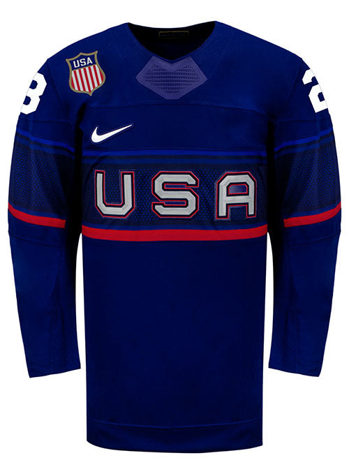 Nike USA Hockey Hannah Bilka Away 2022 Olympic Jersey – USA Hockey