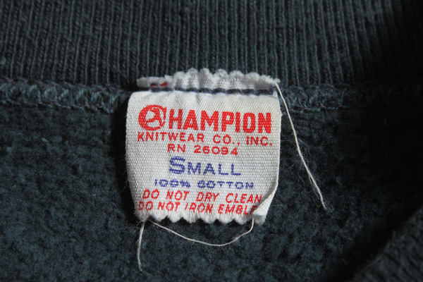 60s CHAMPIONチャンピオン ランタグ スウェット 紺 S - Sixpacjoe Web Shop