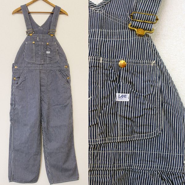 60s USA製 Leeリー ヒッコリー オーバーオール - Sixpacjoe Web Shop
