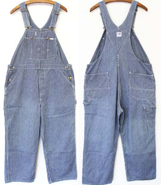 70s USA製 Leeリー ヒッコリーオーバーオール - Sixpacjoe Web Shop