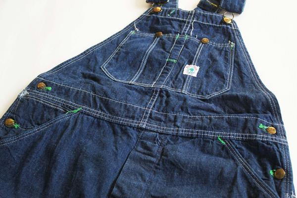 60s DUCK HEAD ローバック デニム オーバーオール - Sixpacjoe Web Shop
