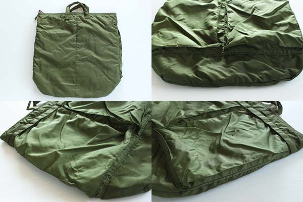 70s 米軍 USAF ナイロン フライヤーズ ヘルメットバッグ - Sixpacjoe