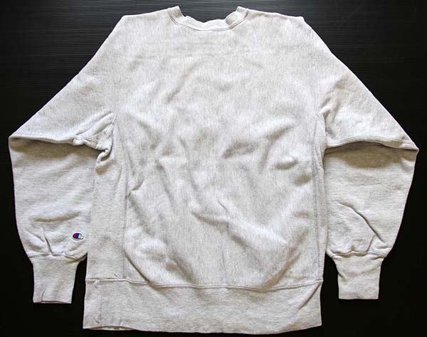 90s USA製 Championチャンピオン 無地 目無し リバースウィーブ