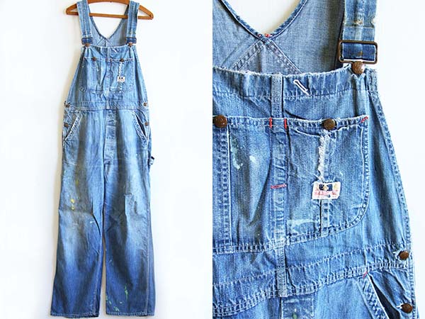 50s PENNEY'S PAYDAY デニム オーバーオール - Sixpacjoe Web Shop