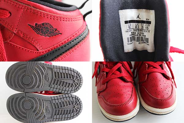 NIKEナイキ AIR JORDAN 1 ベビー ジョーダン 赤 9C - Sixpacjoe Web Shop