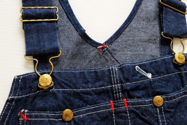 60s UNION MADE インディゴ デニム オーバーオール - Sixpacjoe Web Shop