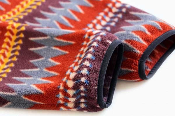 patagoniaパタゴニア ミネハハ 総柄 シンチラ フリース スナップT M