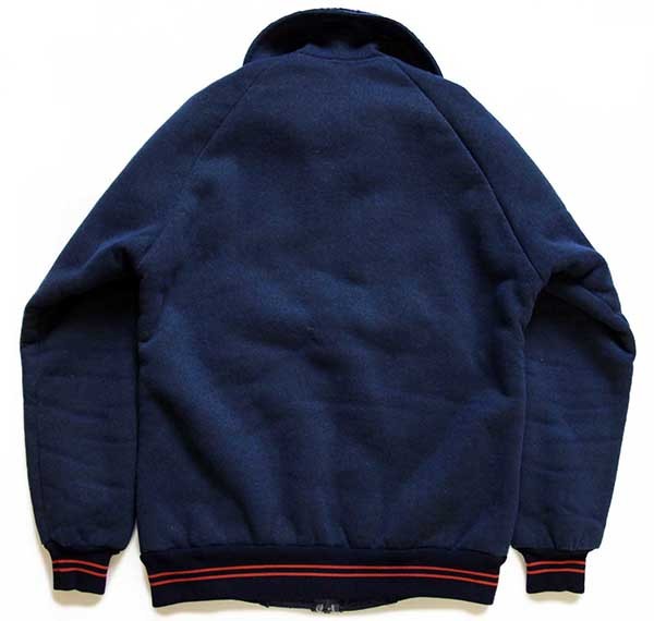 80s patagoniaパタゴニア デカタグ パイルジャケット 紺 M☆フリース