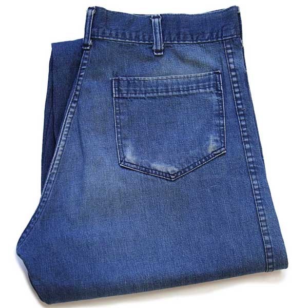 70s navdungaree フレア デニム セーラーパンツ w35 - Sixpacjoe Web Shop