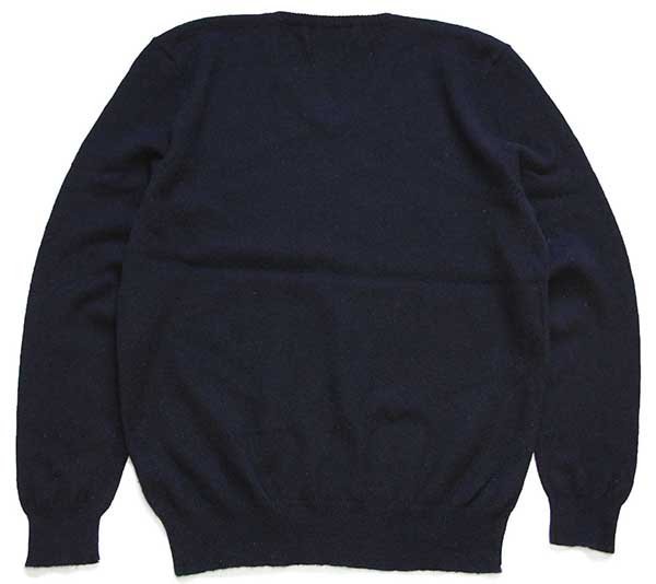 ポロ ラルフローレン ワンポイント Vネック ラムウールニット セーター