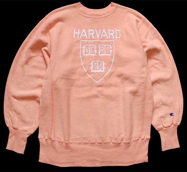 90s USA製 Championチャンピオン HARVARD 刺繍 リバースウィーブ