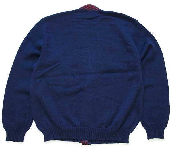 70s USA製 PENDLETONペンドルトン フォークロア柄 ウールニット