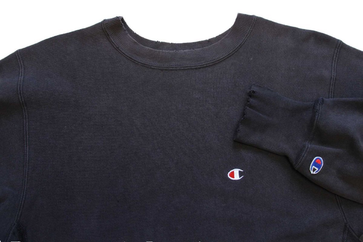 90s USA製 Championチャンピオン ワンポイント リバースウィーブ