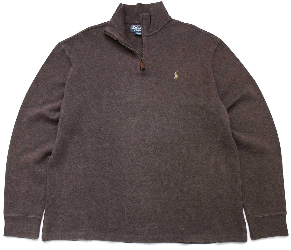 00s ポロ ラルフローレン ワンポイント ハイネック ハーフジップ