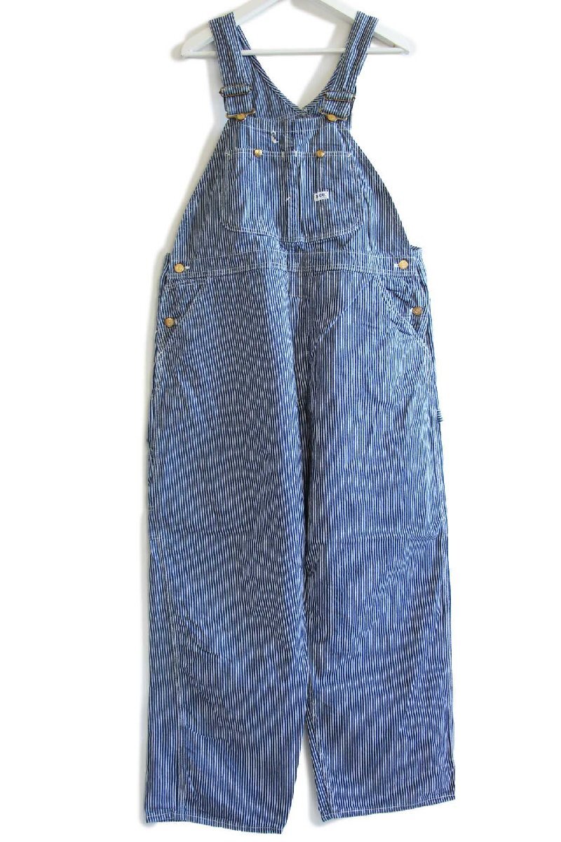 60s USA製 Leeリー ヒッコリー ストライプ オーバーオール w41
