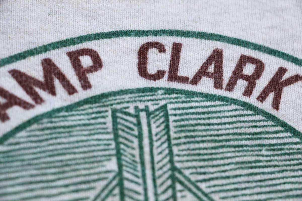 50s BSA ボーイスカウト CAMP CLARK PORTLAND AREA COUNCIL 染み込み