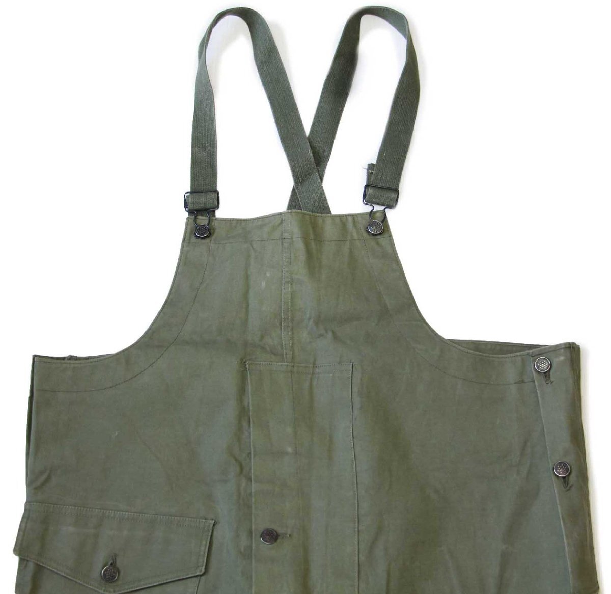 50s 米軍 U.S.NAVY N-2 デッキ レインパンツ オリーブドラブ M