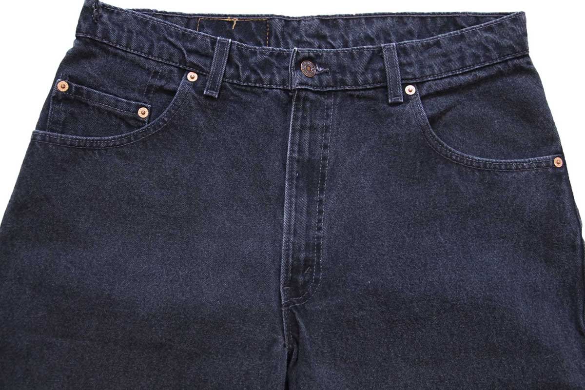 90s USA製 Levi'sリーバイス 560 ブラック デニムパンツ W36 L30