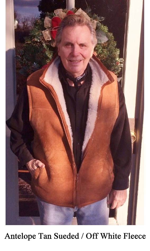 Colorado Sheepskin Shearling Vest - Sickafus Sheepskins Coats