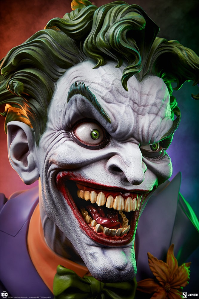 The Joker™ Life-Size Bust by Sideshow Collectibles | Sideshow