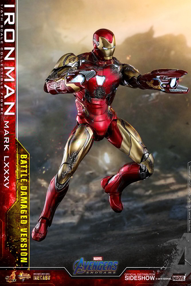 Iron Man Mark LXXXV (Battle Damaged Version) Special Edition Sixth