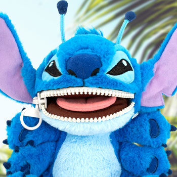 Stitch Zippermouth Plush by Quantum Mechanix | Sideshow Collectibles