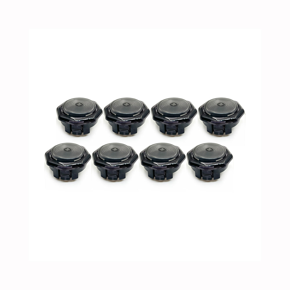 8pcs/lot Sinoarcade Low Profile Mechanical Buttons Black with Kailh Fu
