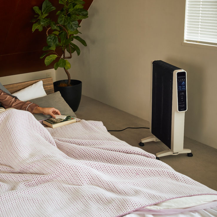 遠赤軽量ヒーター かるポカ® SN-M451 - シロカ株式会社