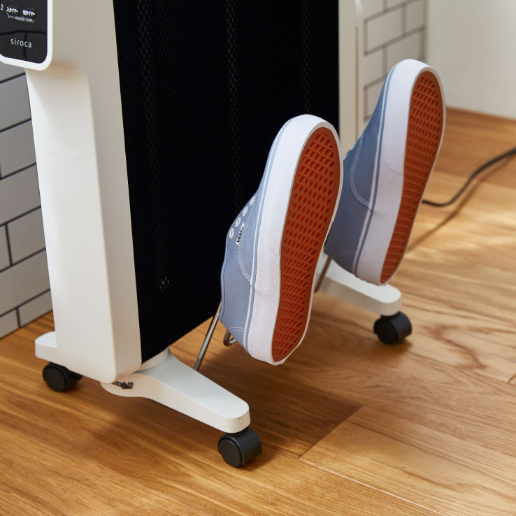 遠赤軽量ヒーター かるポカ®｜シロカ