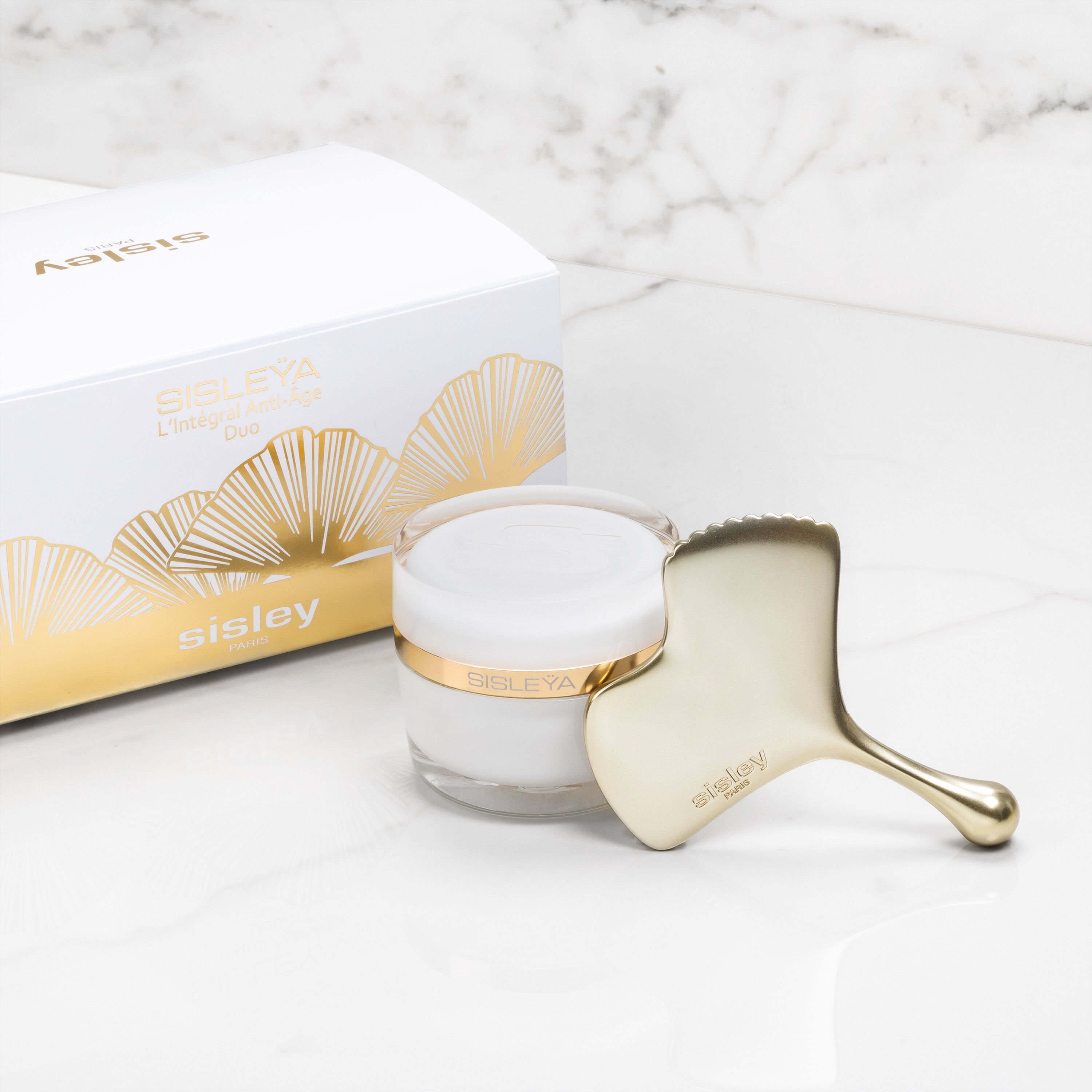 Sisleÿa L'Intégral Anti-Age & Ginkgo Gua Sha Duo - Sisley Paris