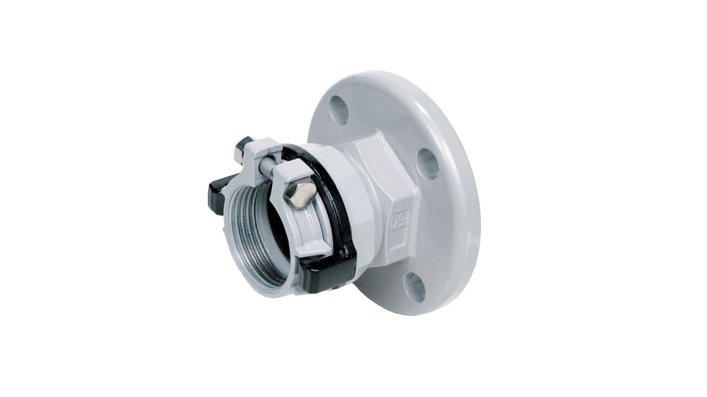 SKXフランジ付ソケット（10KF） | ポリエチレン管用 | 製品情報 | 川西