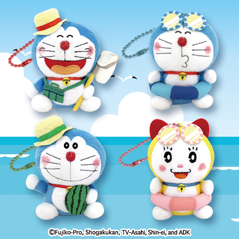 ドラえもん夏休みだよ!マスコット プライズの情報サイト キャラとる