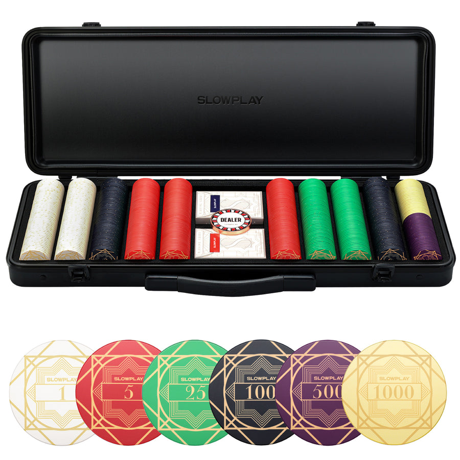 Nash Ceramic Poker Chip Set | Top-notch Poker Supplies – SLOWPLAY
