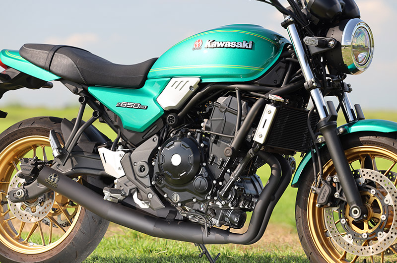 Kawasaki Z650RS (8BL-ER650M) POWERBOX FULL 2in1耐熱ブラック| SP