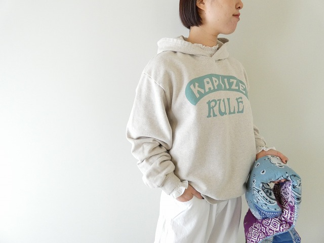 KAPITAL(キャピタル) 裏毛フードスウェット KAPSIZE RULEpt(K2511LC161