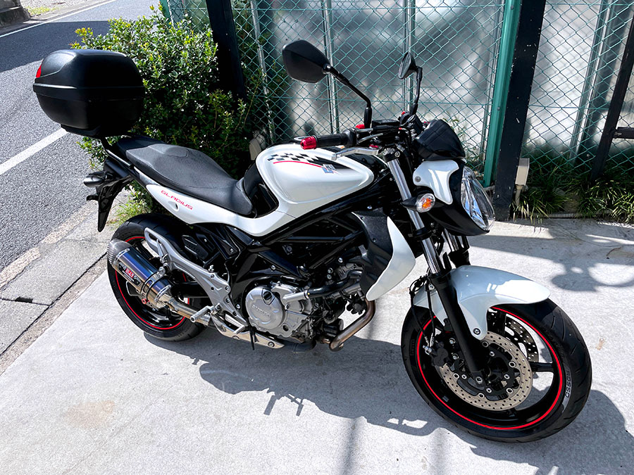 SUZUKI GLADIUS 400 VK58A – 京都のバイクショップSPEC-M（スペック